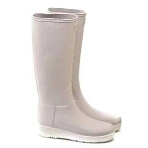 NEW HUNTER unisex refined creeper tall boot in clatter gray